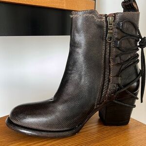 Bed Stu‎ Blair Leather Ankle Boot Size 6